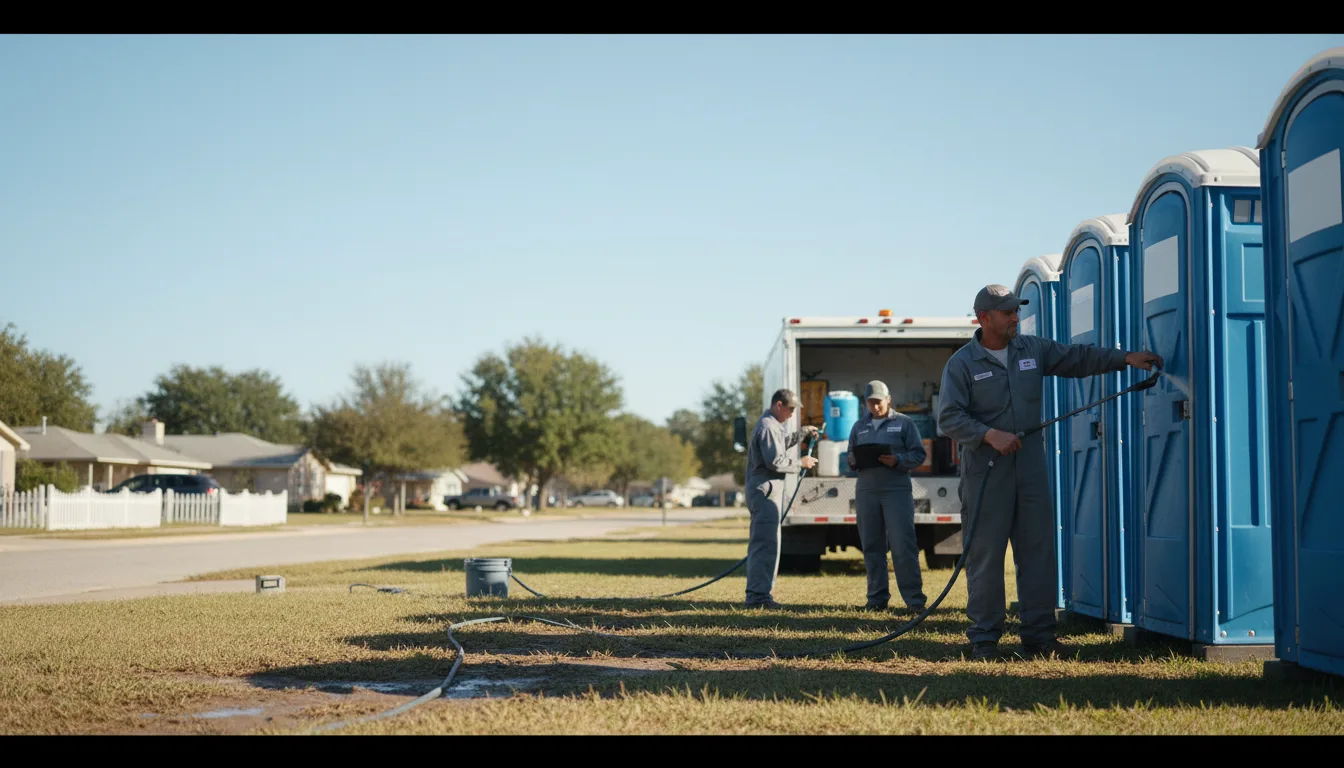 Long-Term Portable Toilet Rental in Covington, OH near me